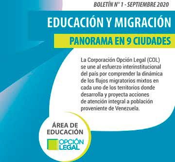 Educación y Migración (Boletín 1)
